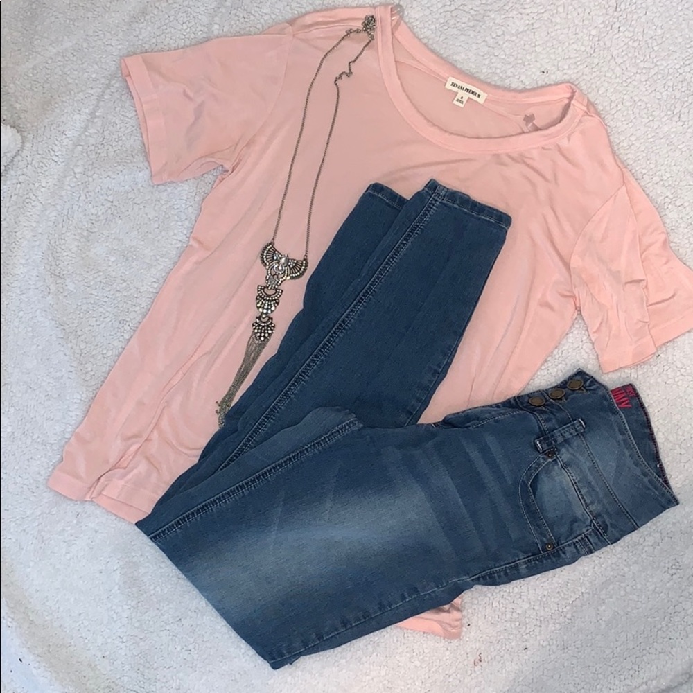 High Rise Denim Jeans👖